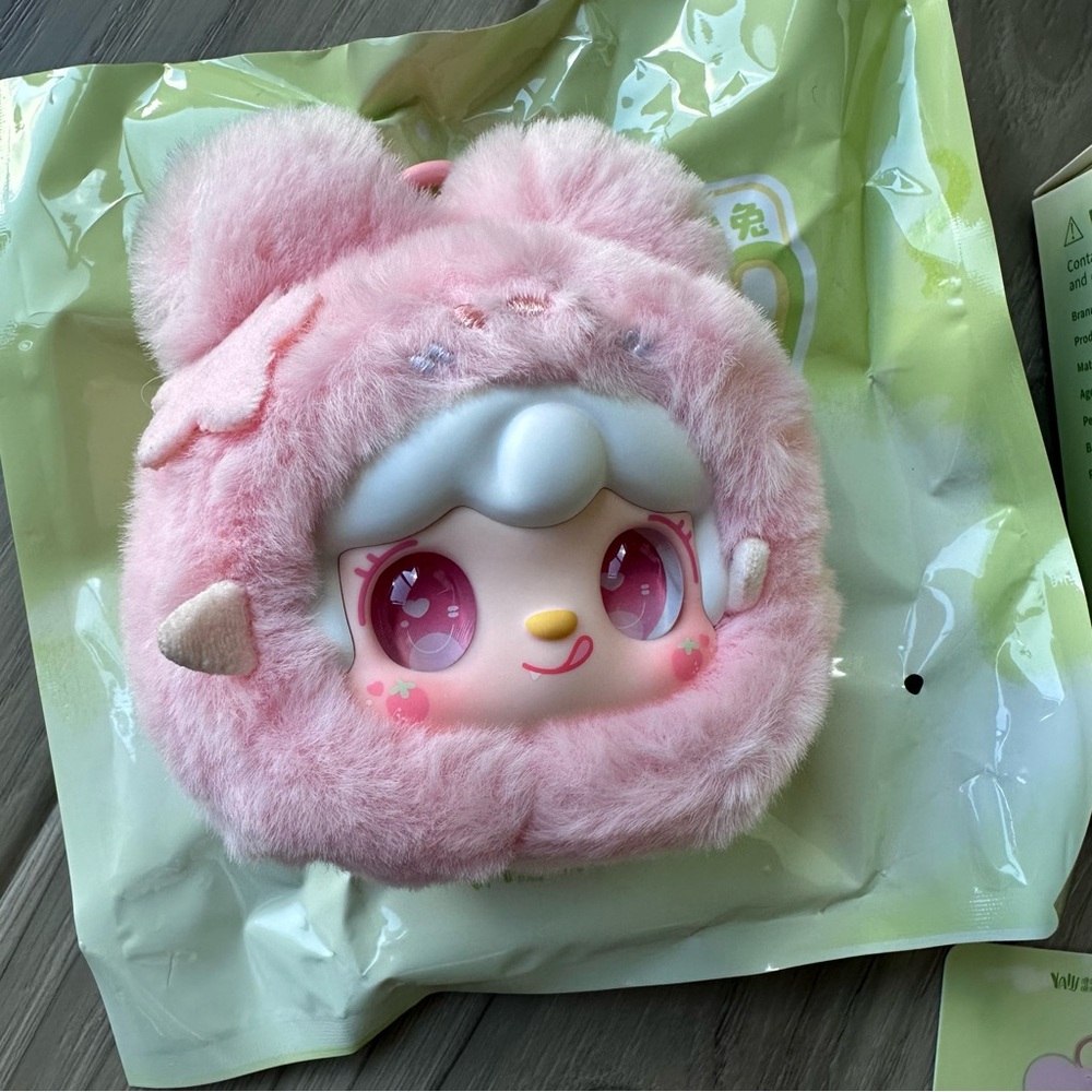 Cutely Rabbit Soft Cute Rabbit Plush Charm - Picture 2 of 5
